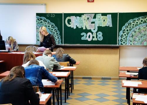 Gimnazjada matematyczno-chemiczna 7 kwietnia 2018