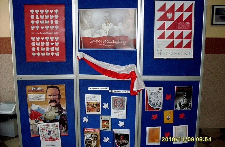 Obchody setnej rocznicy odzyskania niepodległości w naszej szkole.